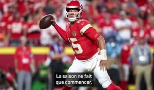 Chiefs - Mahomes est "très motivé" à l'idée de faire taire les critiques