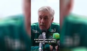 Brésil - Ancelotti : "Nous sommes convaincus que Vinicius et Raphinha seront essentiels"