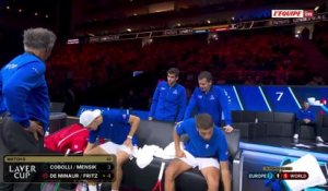 Le replay du match Cobolli/Mensik - De Minaur/Fritz - Tennis - Laver Cup