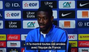 Bleus - Dembélé : "Mbappé est un joueur important"