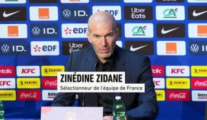 Zinédine Zidane après le match nul des Bleus face à l’Italie : « Je sais qu’on va s’améliorer » - Foot - Ligue des nations - Ligue des nations