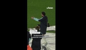 Un but et des larmes : les images de la der de Messi avec l'Argentine