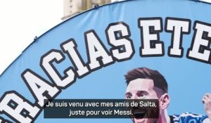 Argentine - Les supporters pleurent l'adieu de Messi