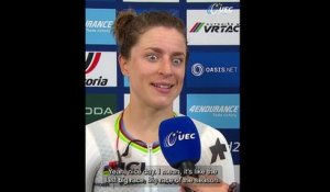 Championnats d'Europe UEC 2026 - Marlen Reusser après sa victoire sur le chrono Élites Femmes