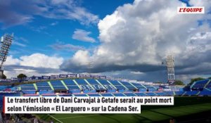 La Liga bloquerait la signature de Carvajal à Getafe en raison d'un salaire jugé « irréaliste » - Foot - Liga - Transferts