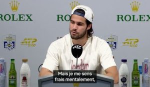 Shanghai - Alcaraz : "Je me sens frais mentalement"