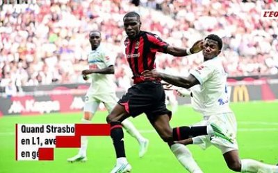 Nice enchaîne à domicile en renversant un pâle Strasbourg en Ligue 1 - Foot - Ligue 1