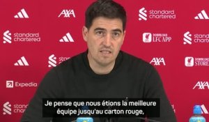 Liverpool - Iraola : "Nous avons disputé deux matches différents"