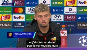 Lens - Cuisance : "J’ai tatoué la Ligue des champions sur mon mollet"