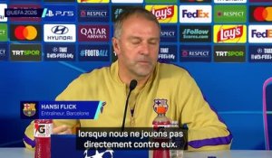 Barcelone - Flick : "Je ne répondrai pas à une question sur le Real Madrid"