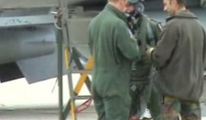 Actu24 - Vol avec les F16 belges prêts pour l'Afghanistan