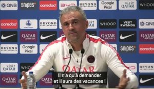 PSG - Luis Enrique : "Dembélé, c'est le boss !"