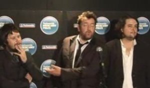 Elbow celebrate winning the Mercury Prize
