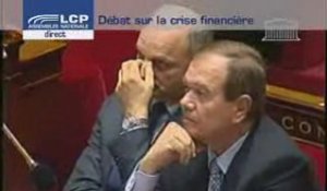 Crise financière-déclaration de François Fillon