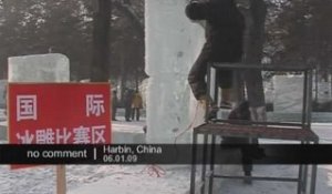Festival de la glace à Harbin en Chine