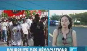 Guadeloupe: ton du LKP devient menaçant