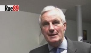 Michel Barnier en tchat sur Rue89, le making off