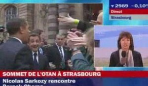 Télézapping : Strasbourg, l'OTAN est venue