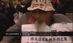 Manifestation en Chine