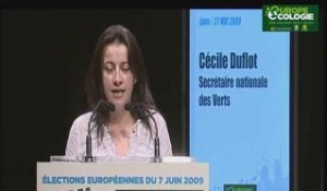Meeting Lyon 27 mai Cécile Duflot, élections européennes