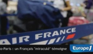 Deux Français "miraculés" du vol Rio-Paris