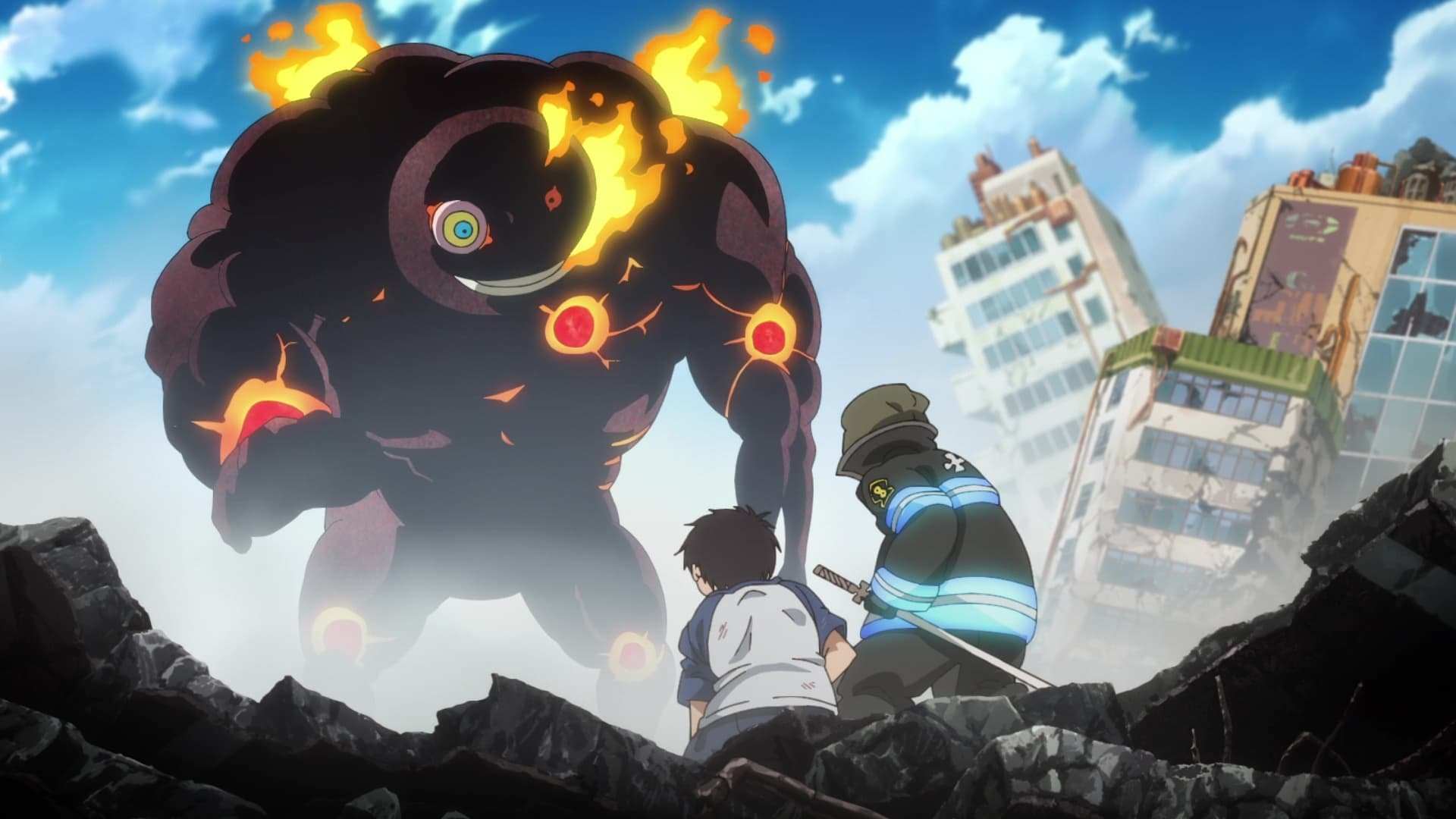 Fire Force : Affiche