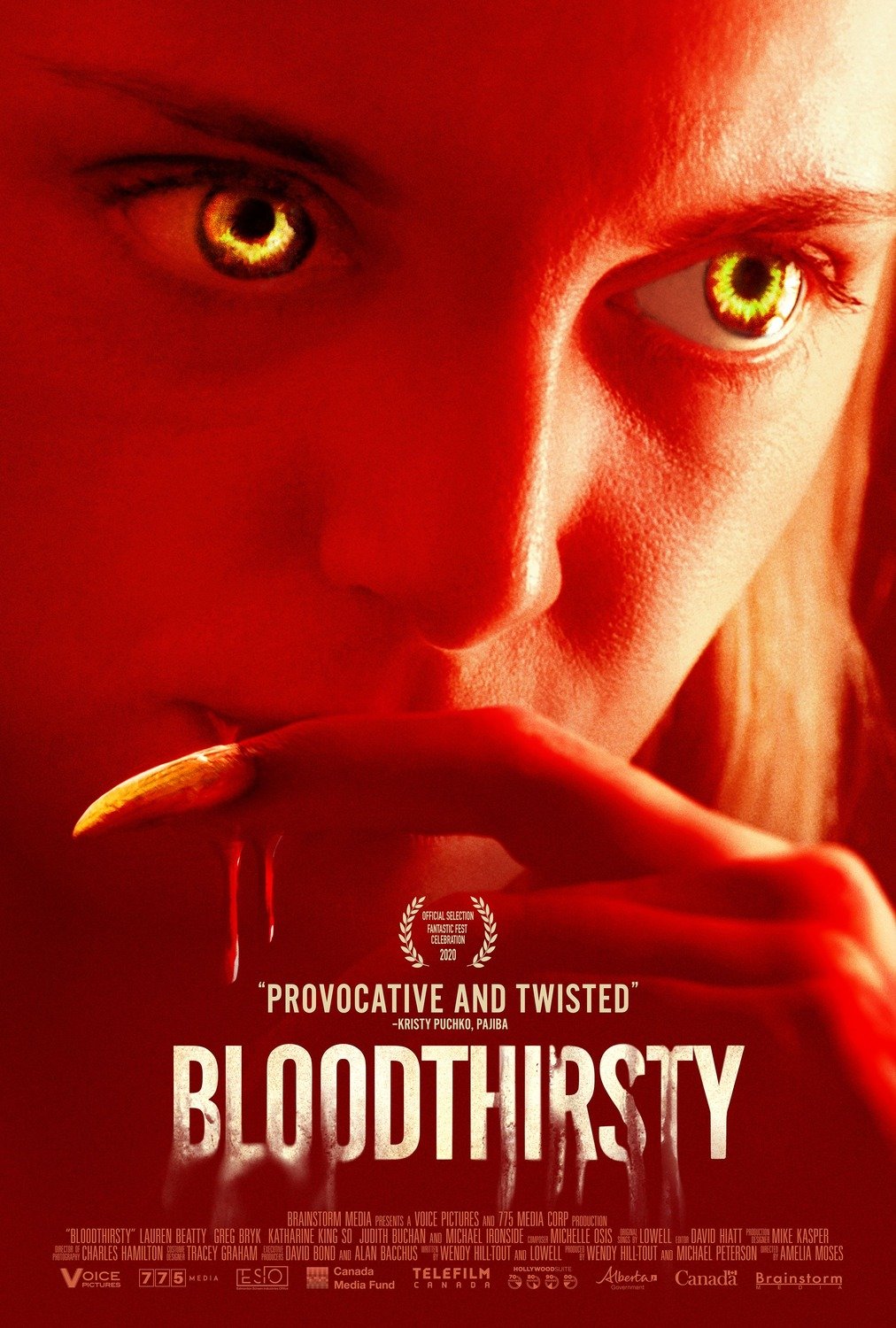 Bloodthirsty : Affiche