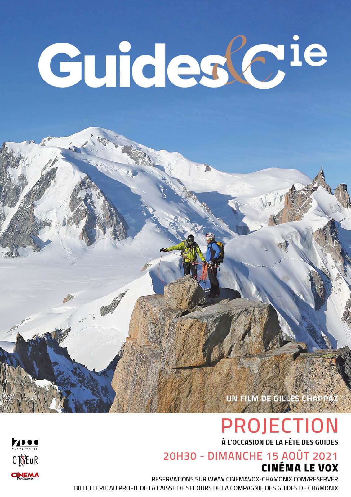200 Ans de la Compagnie des Guides : Guides & cie : Affiche