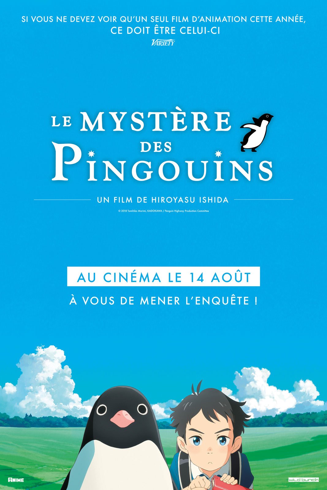 Le Mystère des pingouins : Affiche