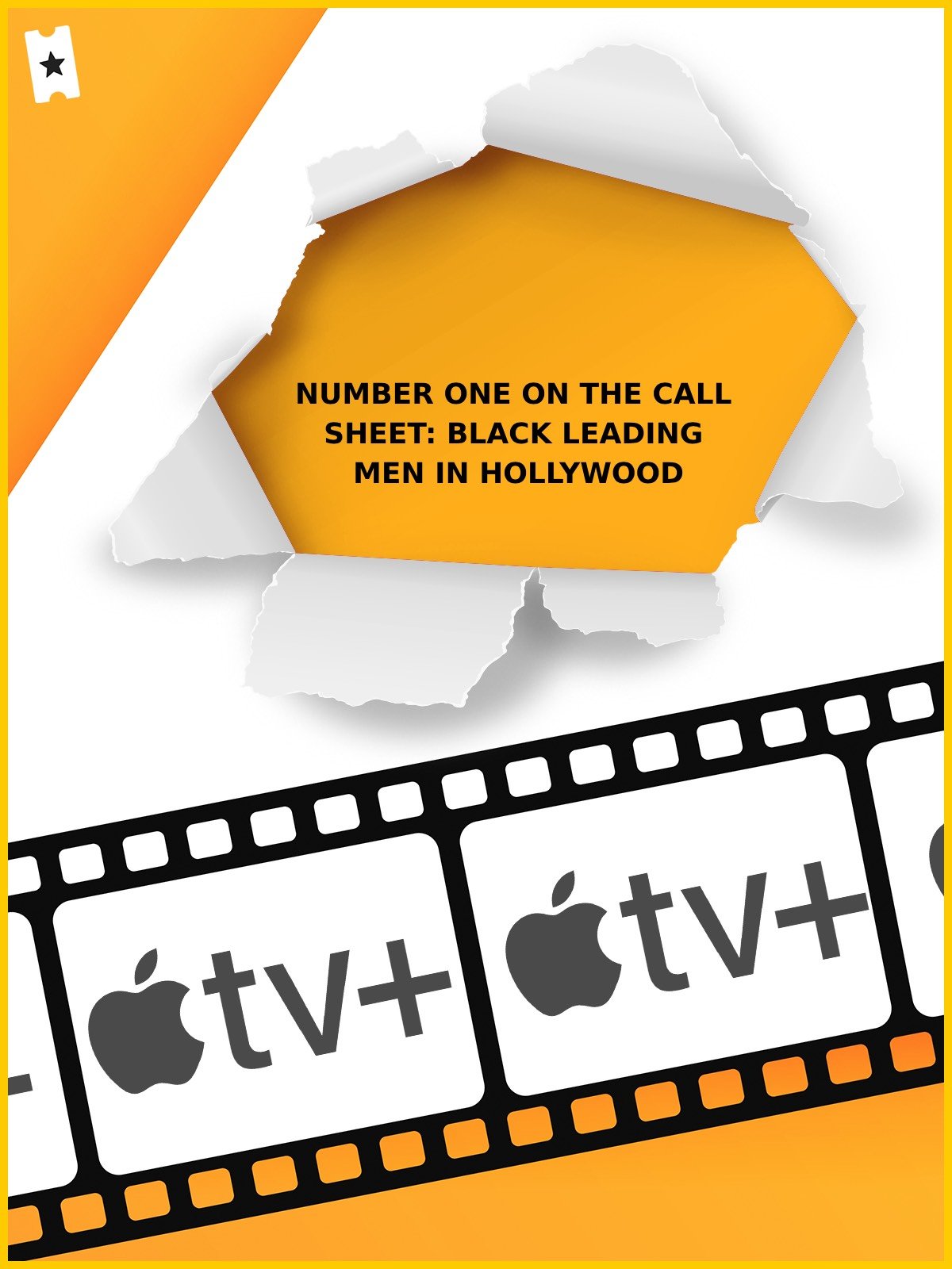 Number One on the Call Sheet: Black Leading Men in Hollywood : Affiche