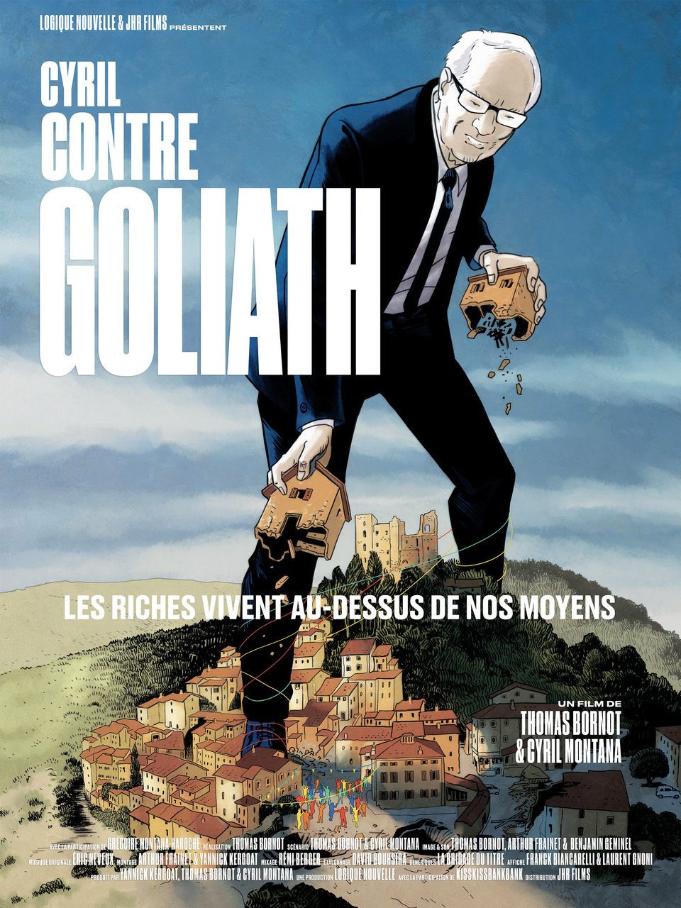Cyril contre Goliath : Affiche