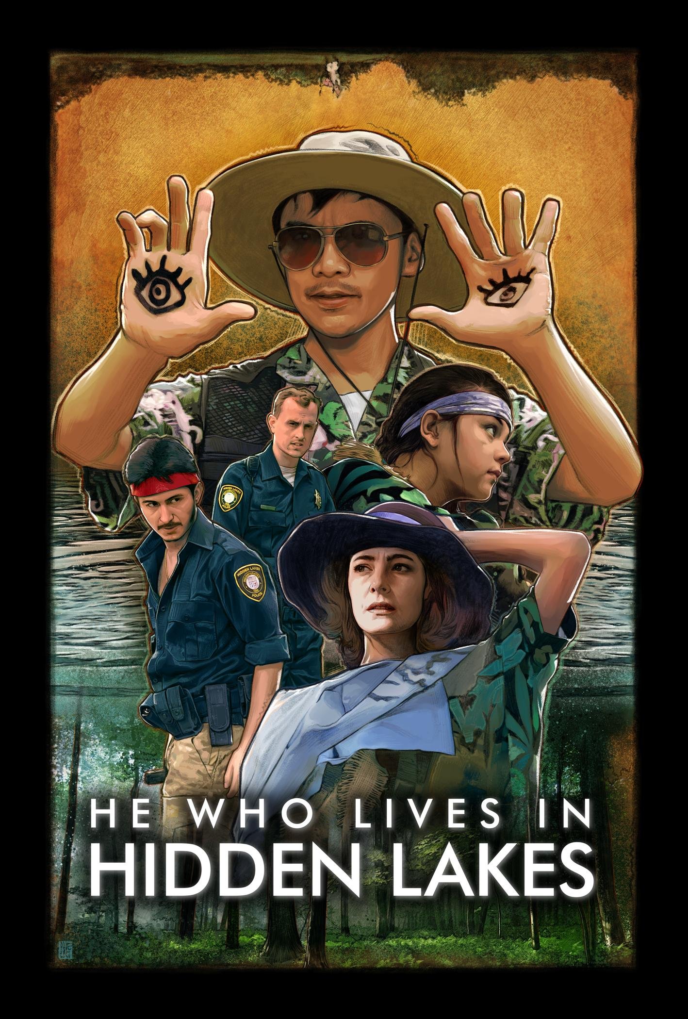 He Who Lives In Hidden Lakes : Affiche