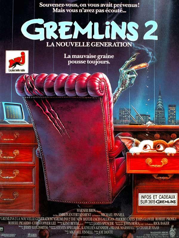Gremlins 2, la nouvelle génération : Affiche