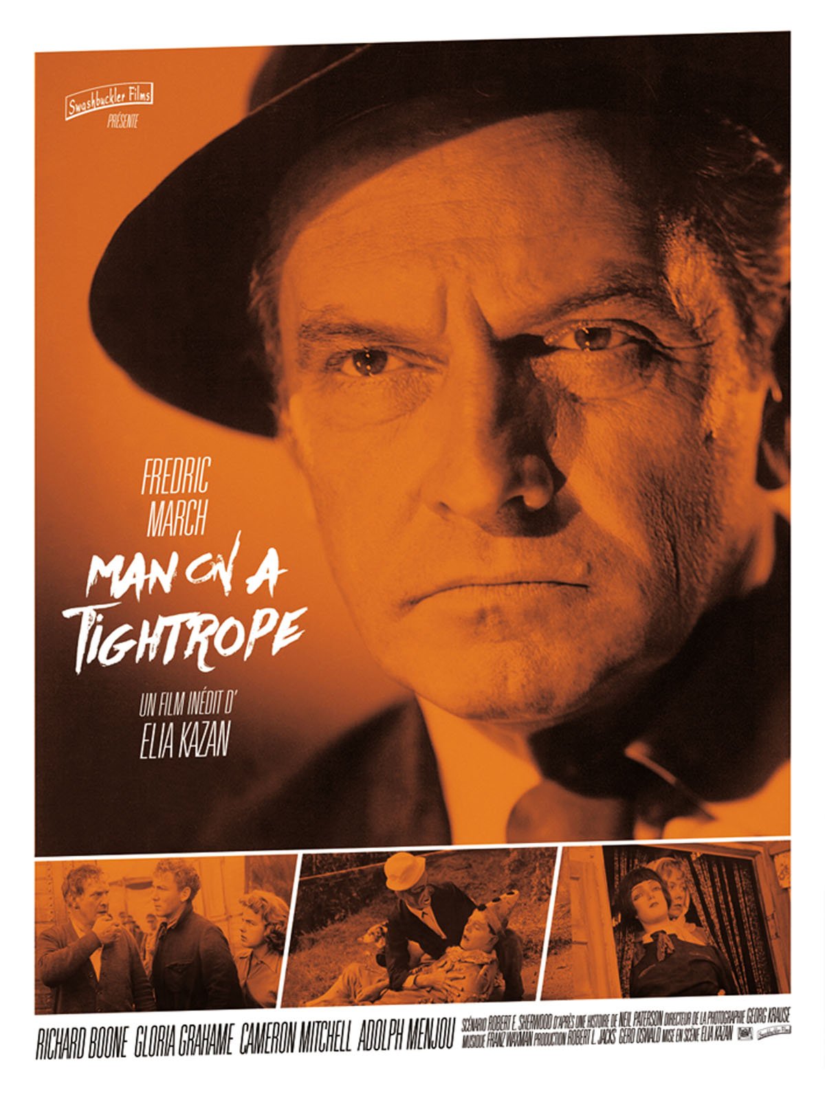 Man on a Tightrope : Affiche