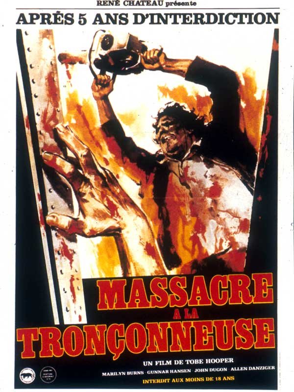 Massacre à la tronçonneuse : Affiche