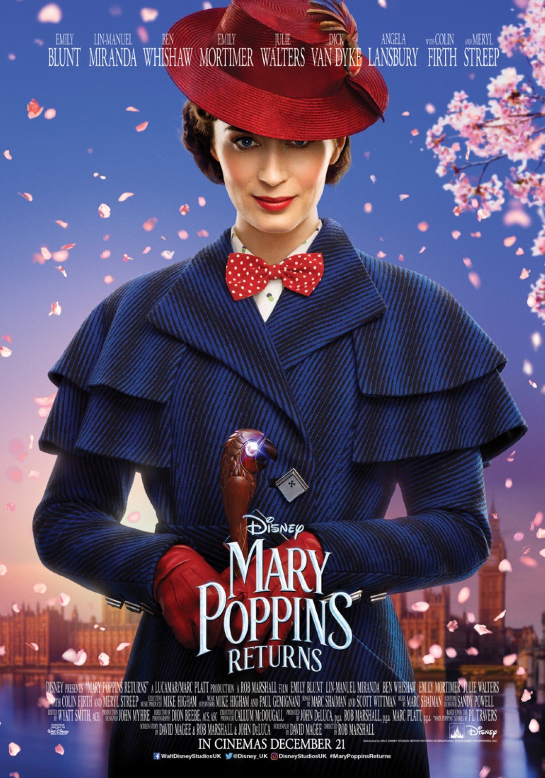 Le Retour de Mary Poppins : Affiche