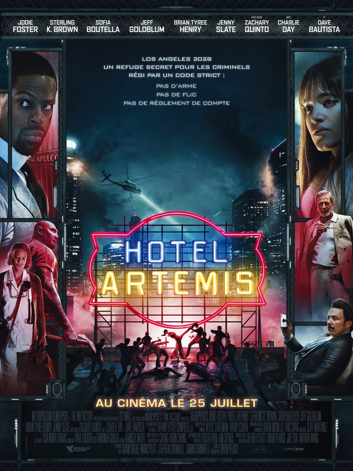 Hotel Artemis : Affiche