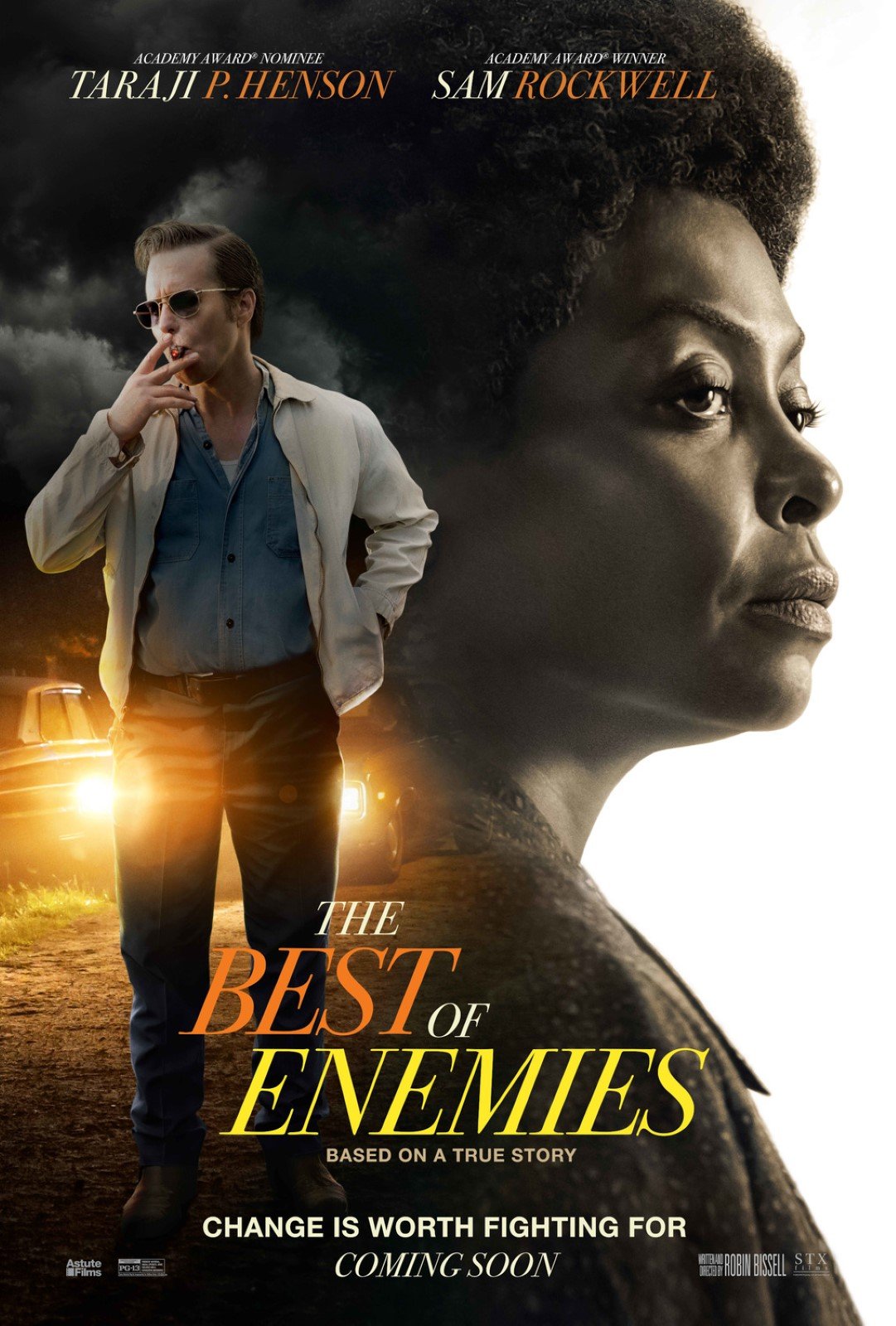 The Best Of Enemies : Affiche