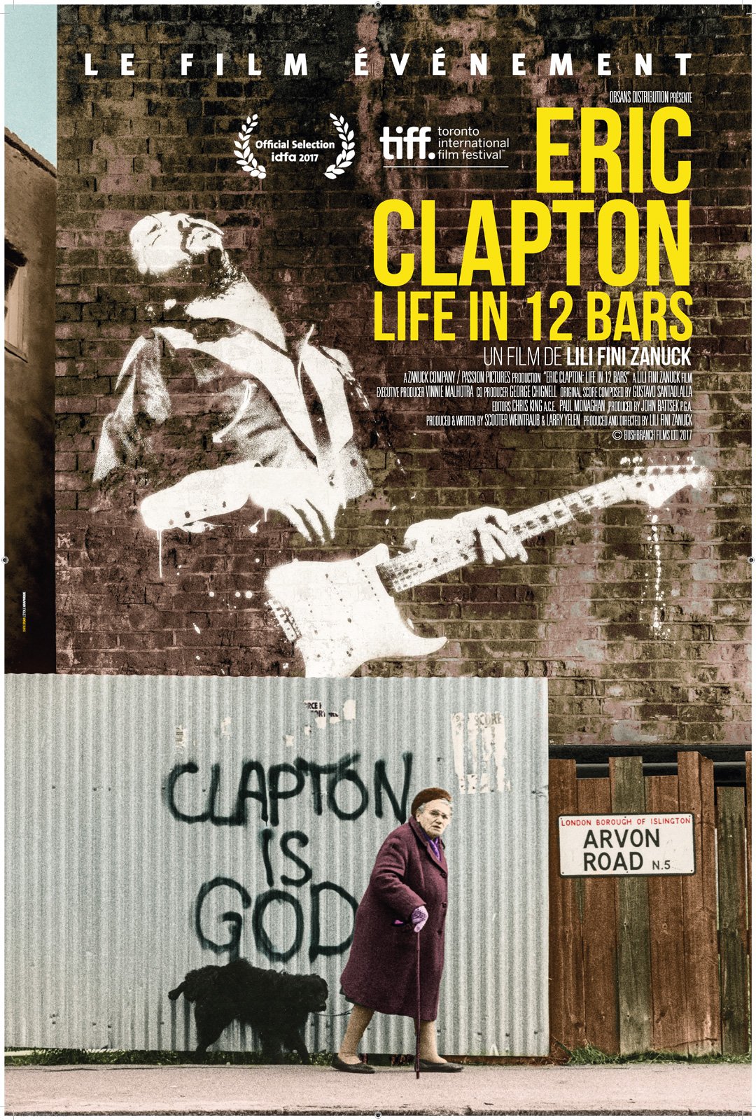 Eric Clapton: Life in 12 Bars : Affiche