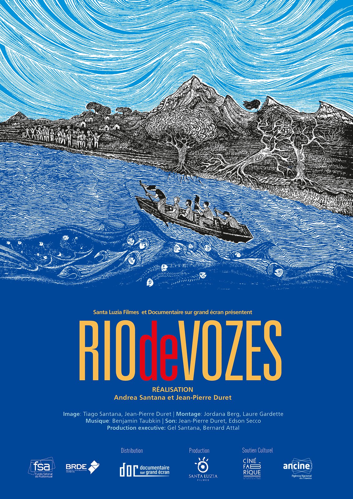 Rio de Vozes : Affiche
