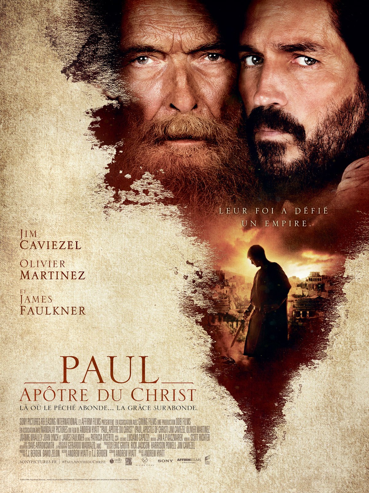 Paul, Apôtre du Christ : Affiche