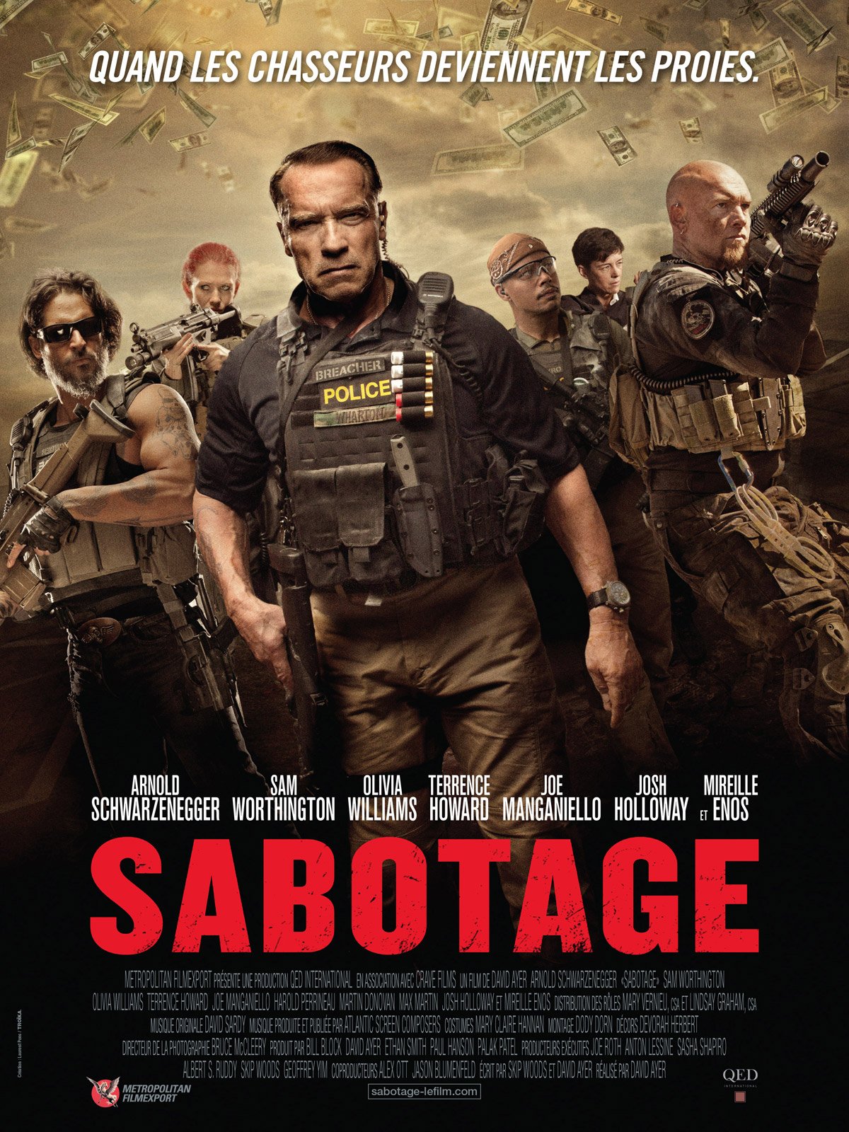 Sabotage : Affiche