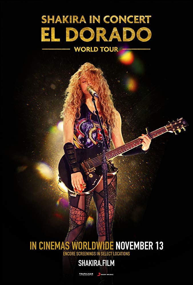 Shakira In Concert : El Dorado World Tour : Affiche