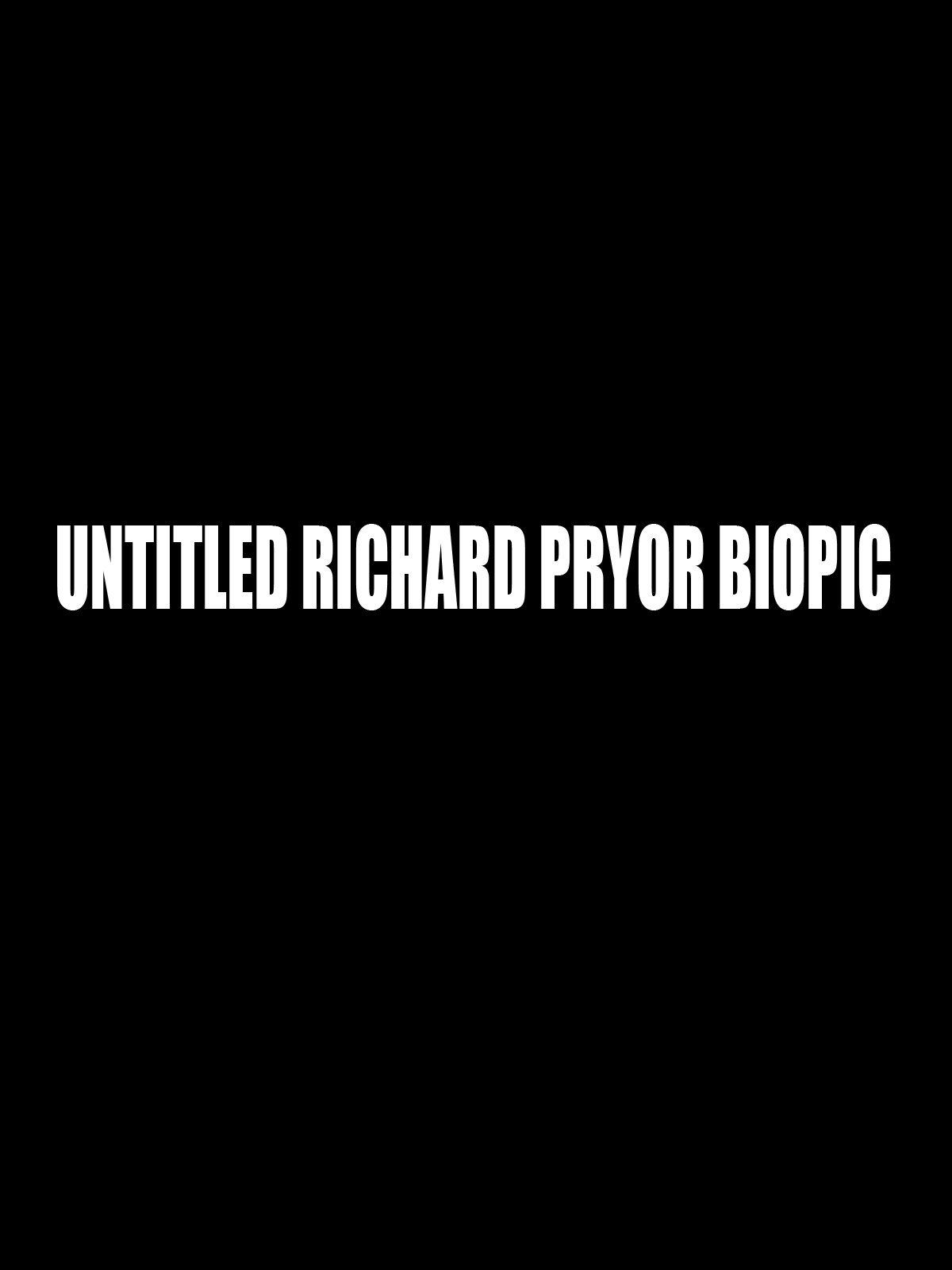 Untitled Richard Pryor Biopic : Affiche