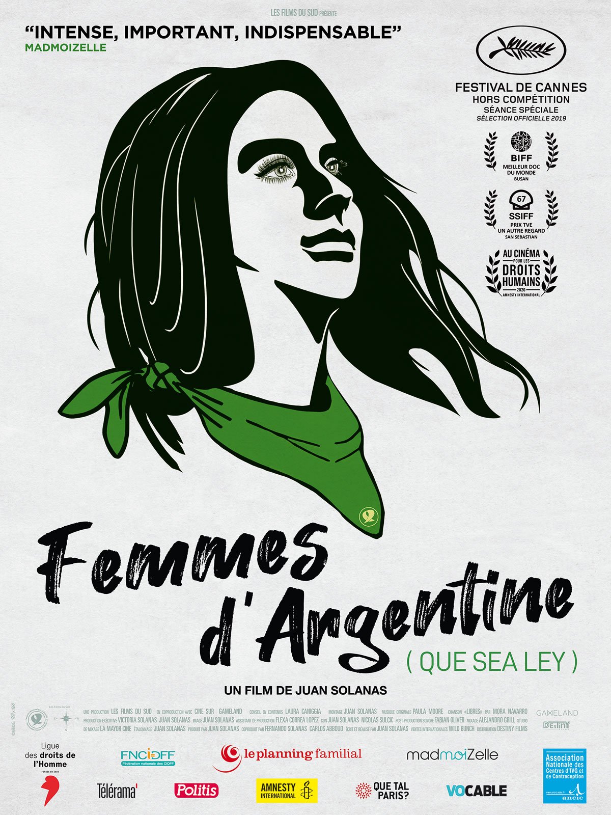 Femmes d'Argentine (Que Sea Ley) : Affiche