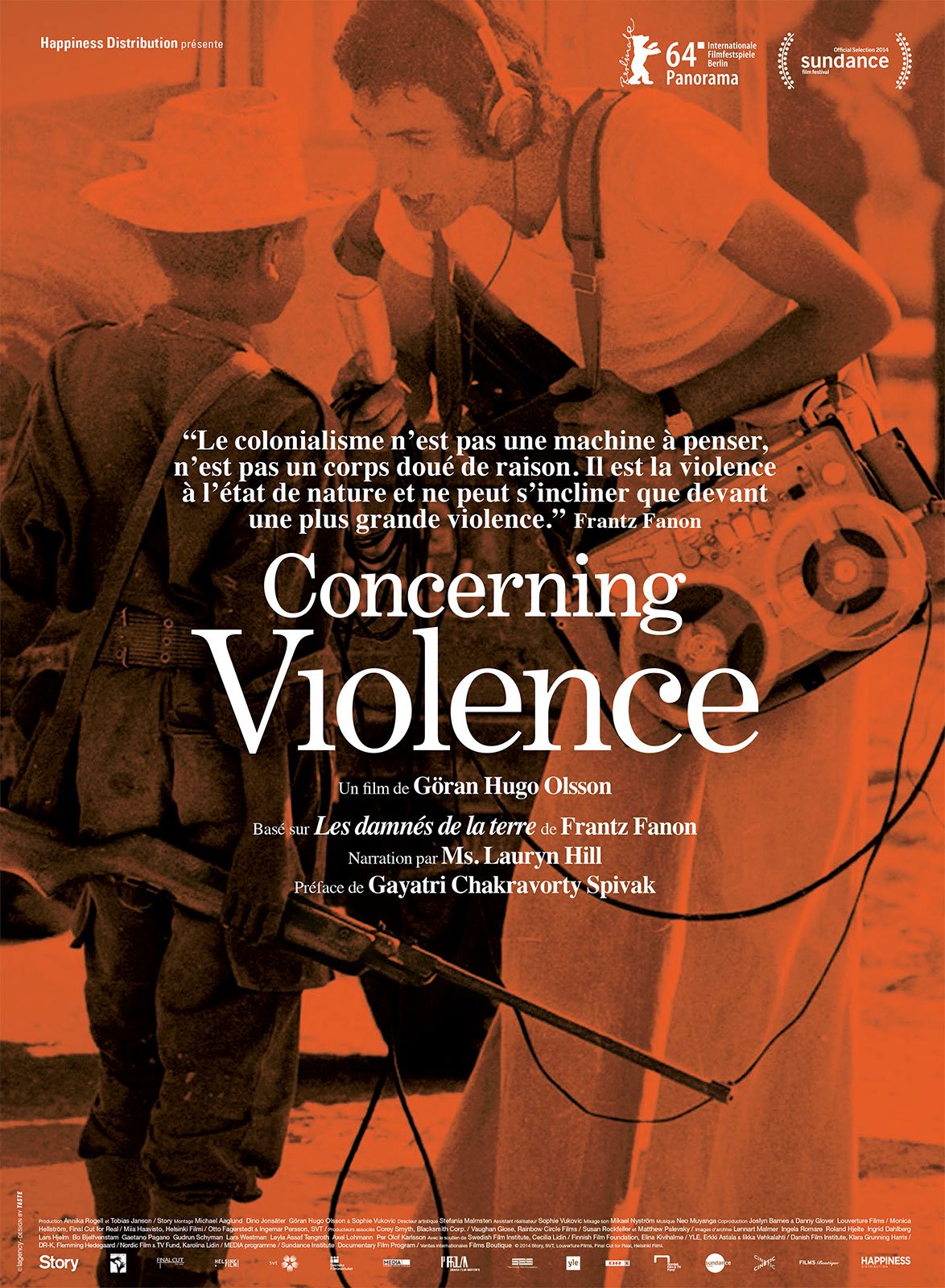 Concerning Violence : Affiche