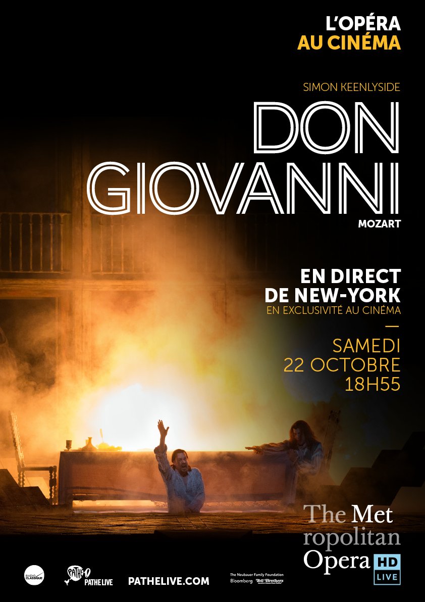 Don giovanni (Met-Pathé Live) : Affiche