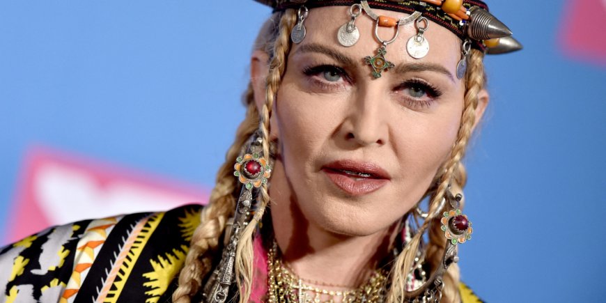 Madonna aux MTV Video Music Awards à New York, le 20 août 2020.
