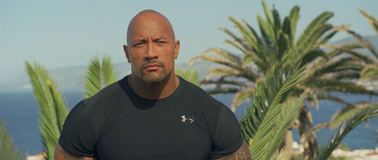 Dwayne Johnson dans son rôle de Luke Hobbs pour Fast & Furious 6