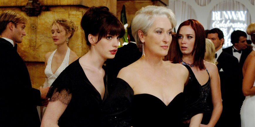 Anne Hathaway et Meryl Streep dans Le Diable s'habille en Prada